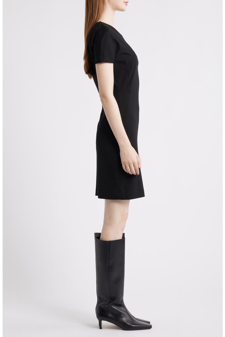 Edulis Sheath Dress, Alternate, color, BLK