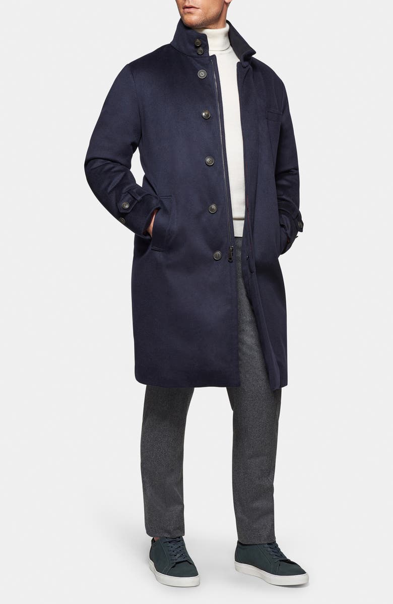 Norwegian Wool Cashmere Waterproof Down Coat, Alternate, color,