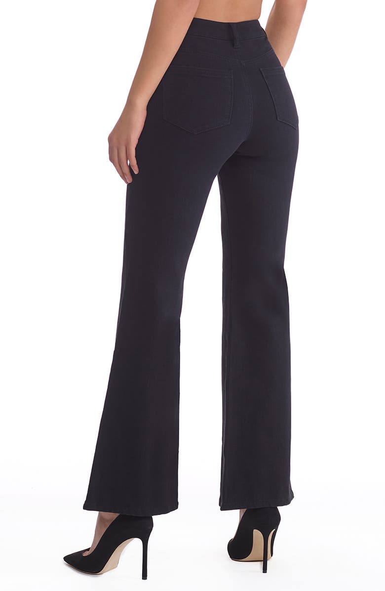 Commando Do It All Stretch Denim Flare Leggings, Alternate, color, 