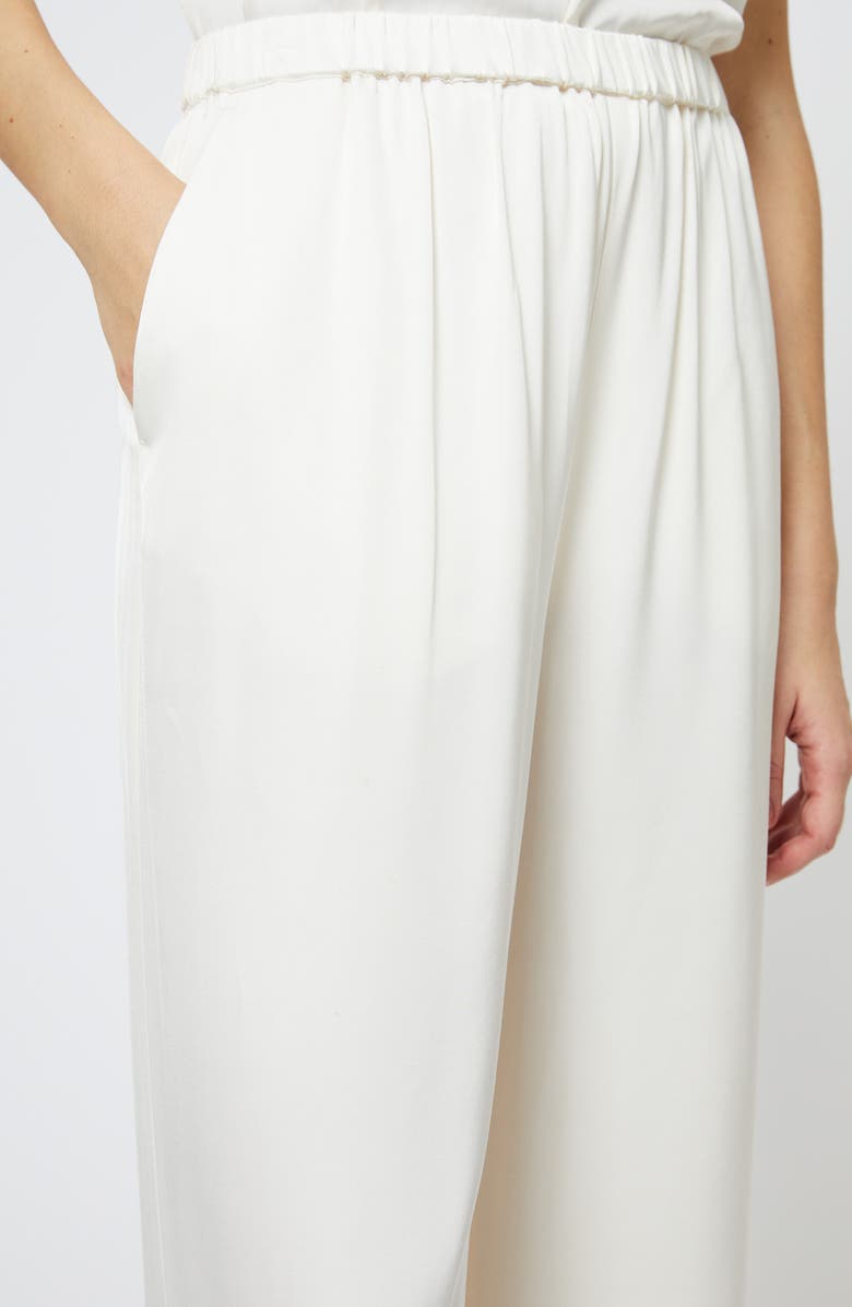 French Connection Wide Leg Pants, Alternate, color, Porcelain Cream