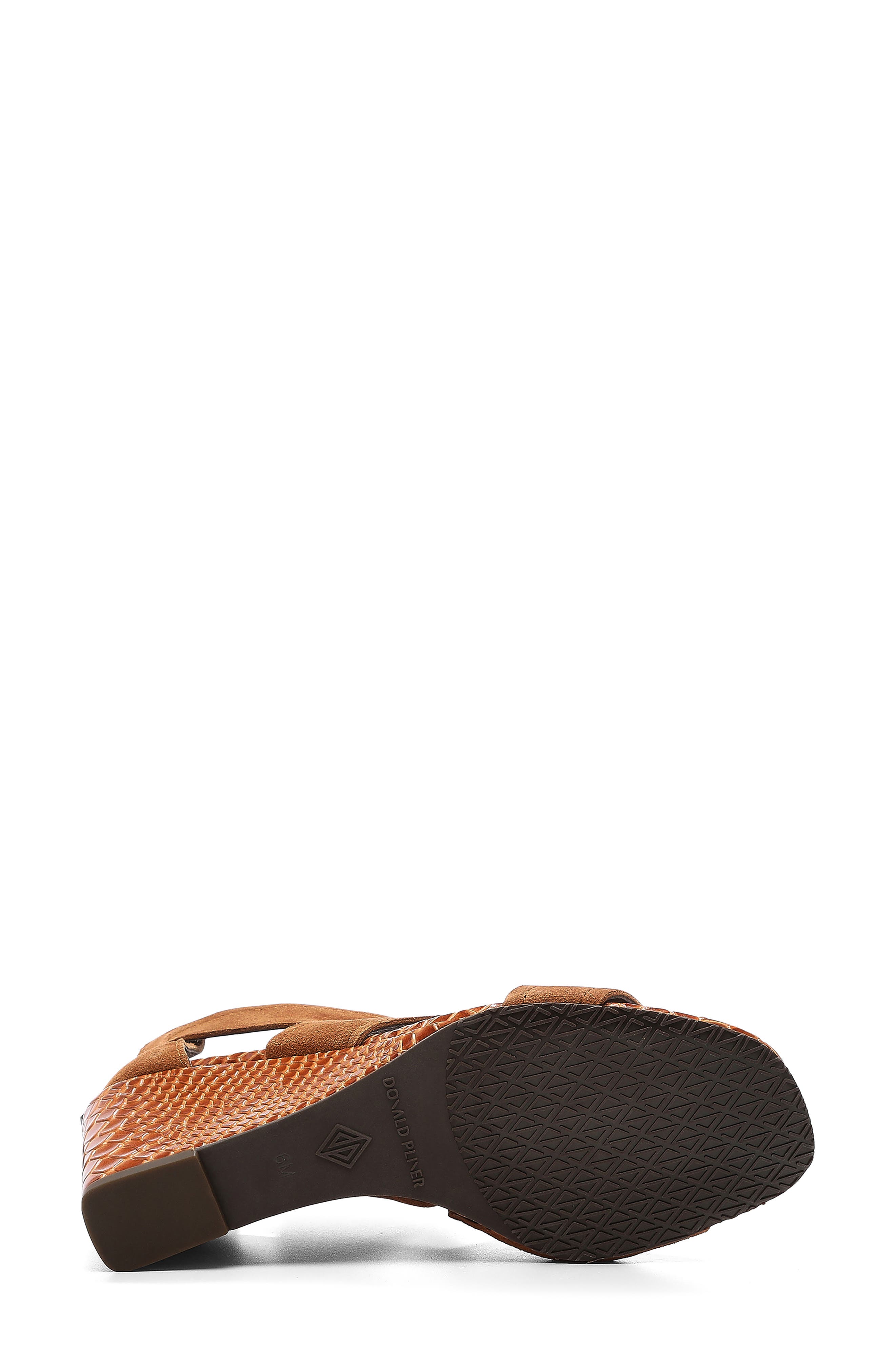 Panya Wedge Sandal, Alternate, color, SADDLE SUEDE