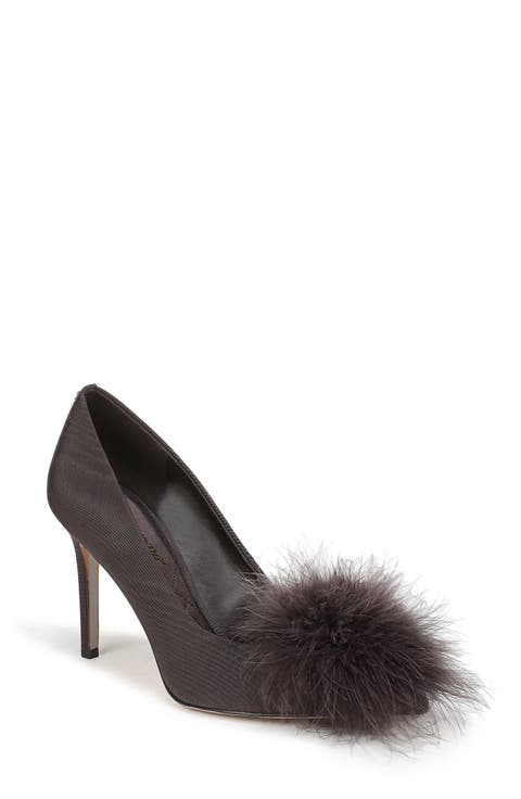 Hazel Feather Embellished Pump (Women)