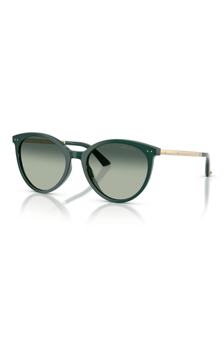 JC5060 53mm Phantos Sunglasses, Alternate, color, OPALINE DARK GREEN