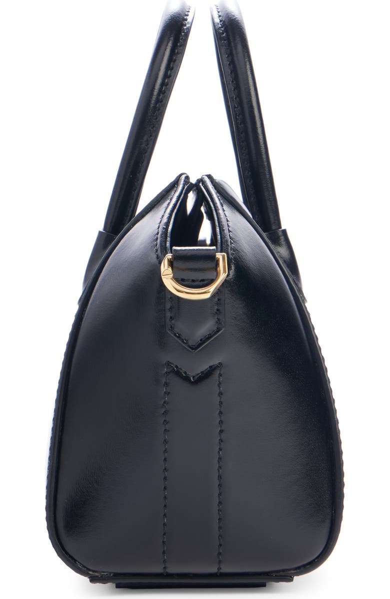 Givenchy Toy Antigona Leather Satchel, Alternate, color, Black/ Red