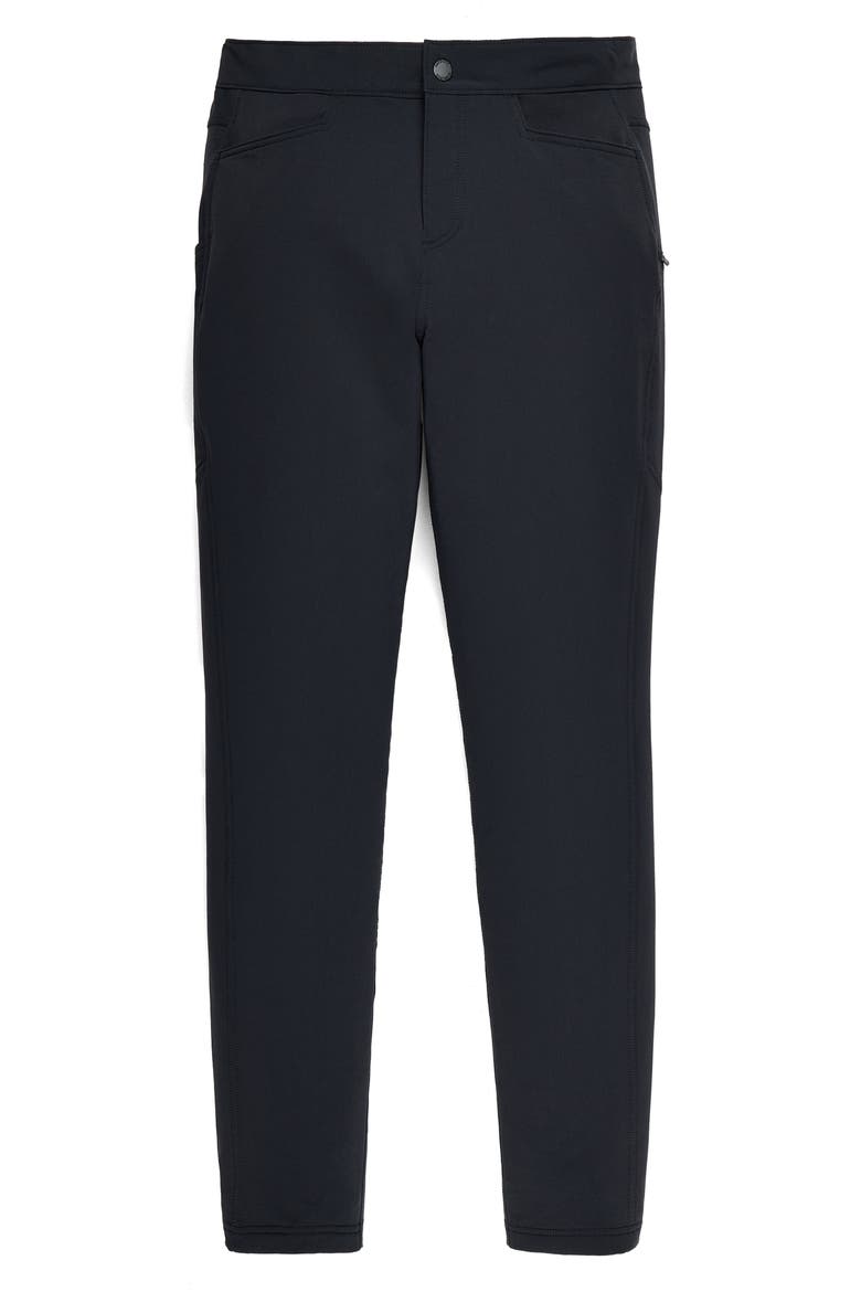 Timberline Fleece Lined Performance Pants, Alternate, color, BLACK