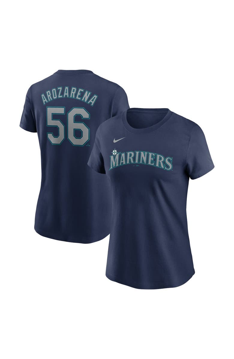 Nike Women's Nike Randy Arozarena Navy Seattle Mariners Fuse Name & Number T-Shirt, Alternate, color, Navy