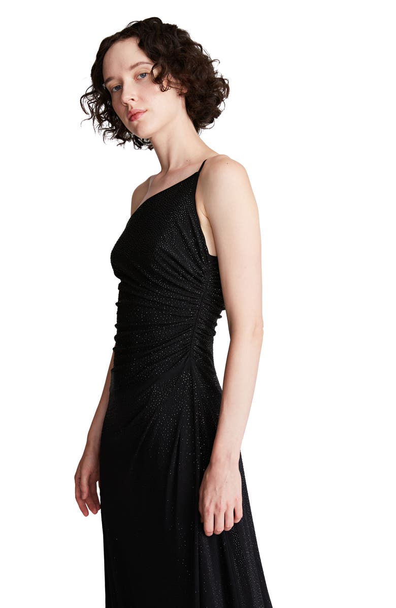 HALSTON Giselle Crystal Stretch Jersey Gown, Alternate, color, 