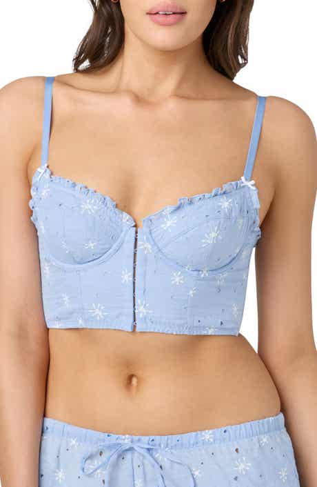 Florence by Mills Embroidered Crop Cotton Top