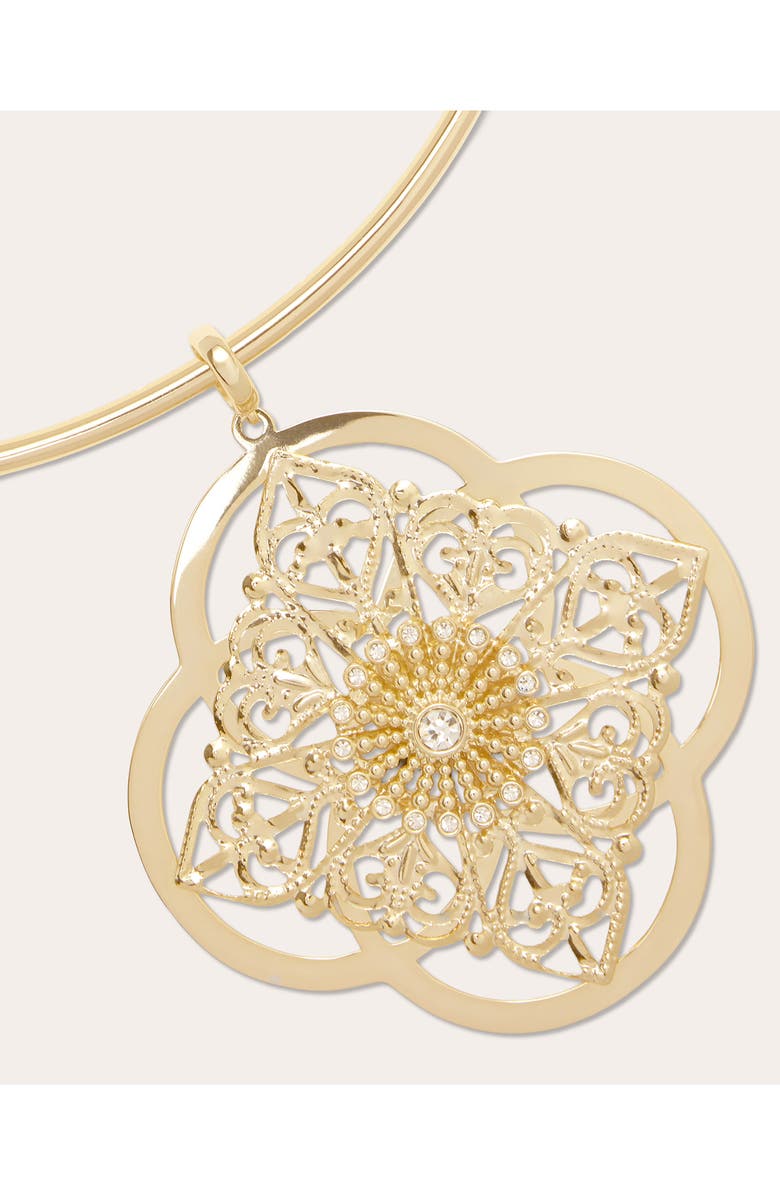 Ramy Brook Laya Medallion Collar Necklace, Alternate, color, 