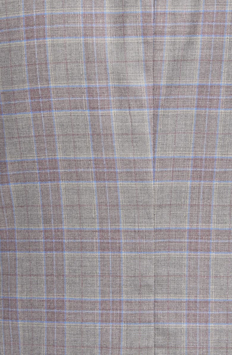 Hickey Freeman Hickory Freeman Classic Fit Windowpane Wool Sport Coat, Alternate, color, 