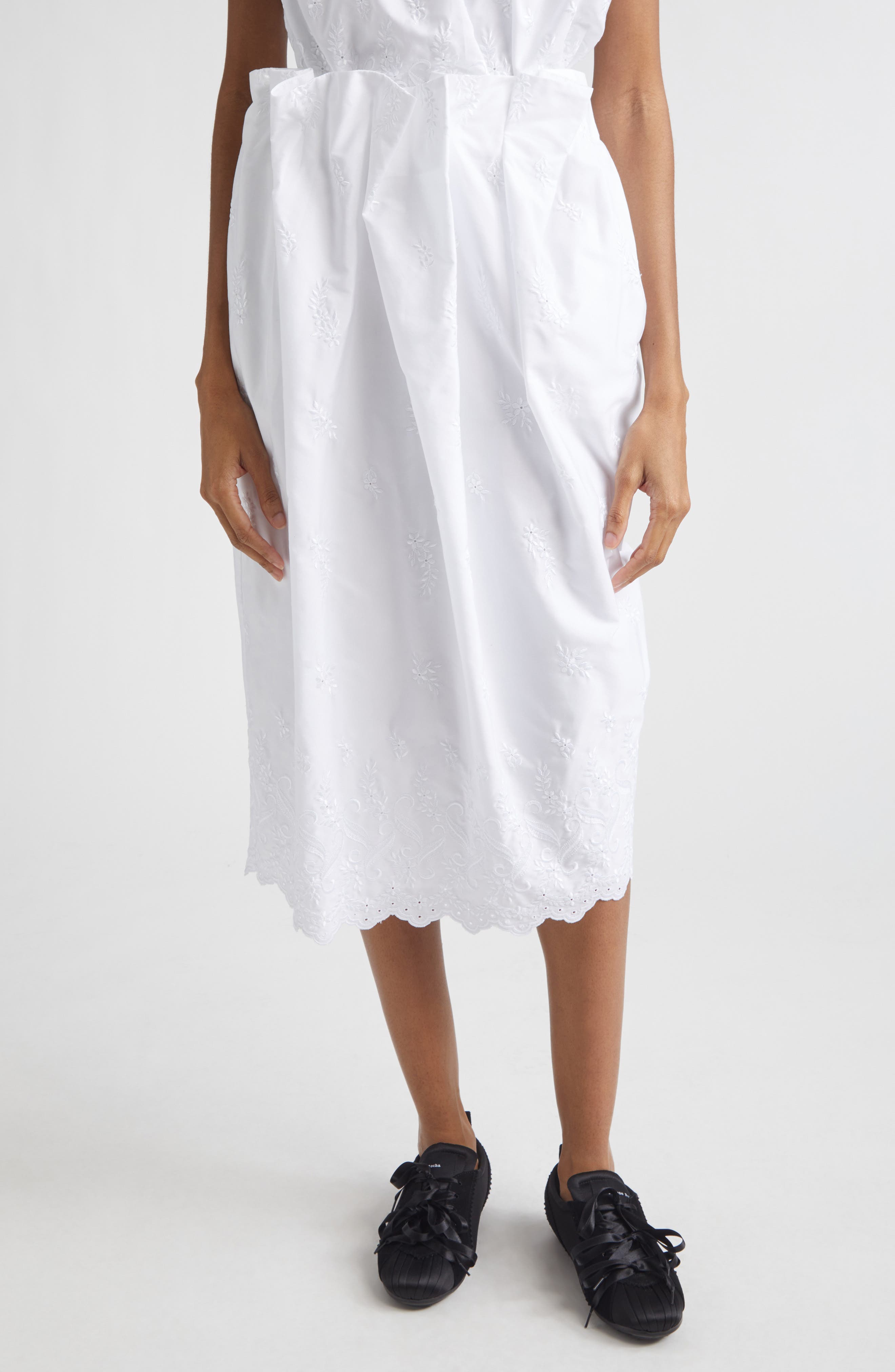 selected WHITE
