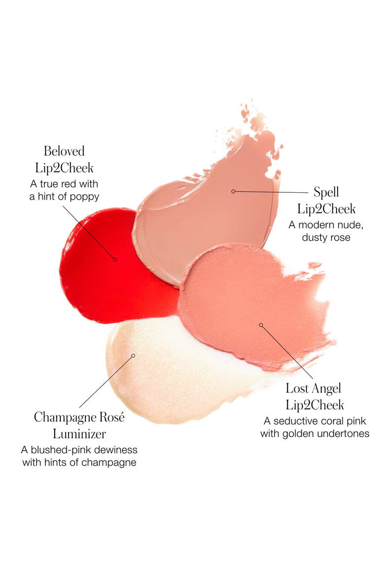 Lip2Cheek Glow Quad Mini, Alternate, color, GLOW QUAD
