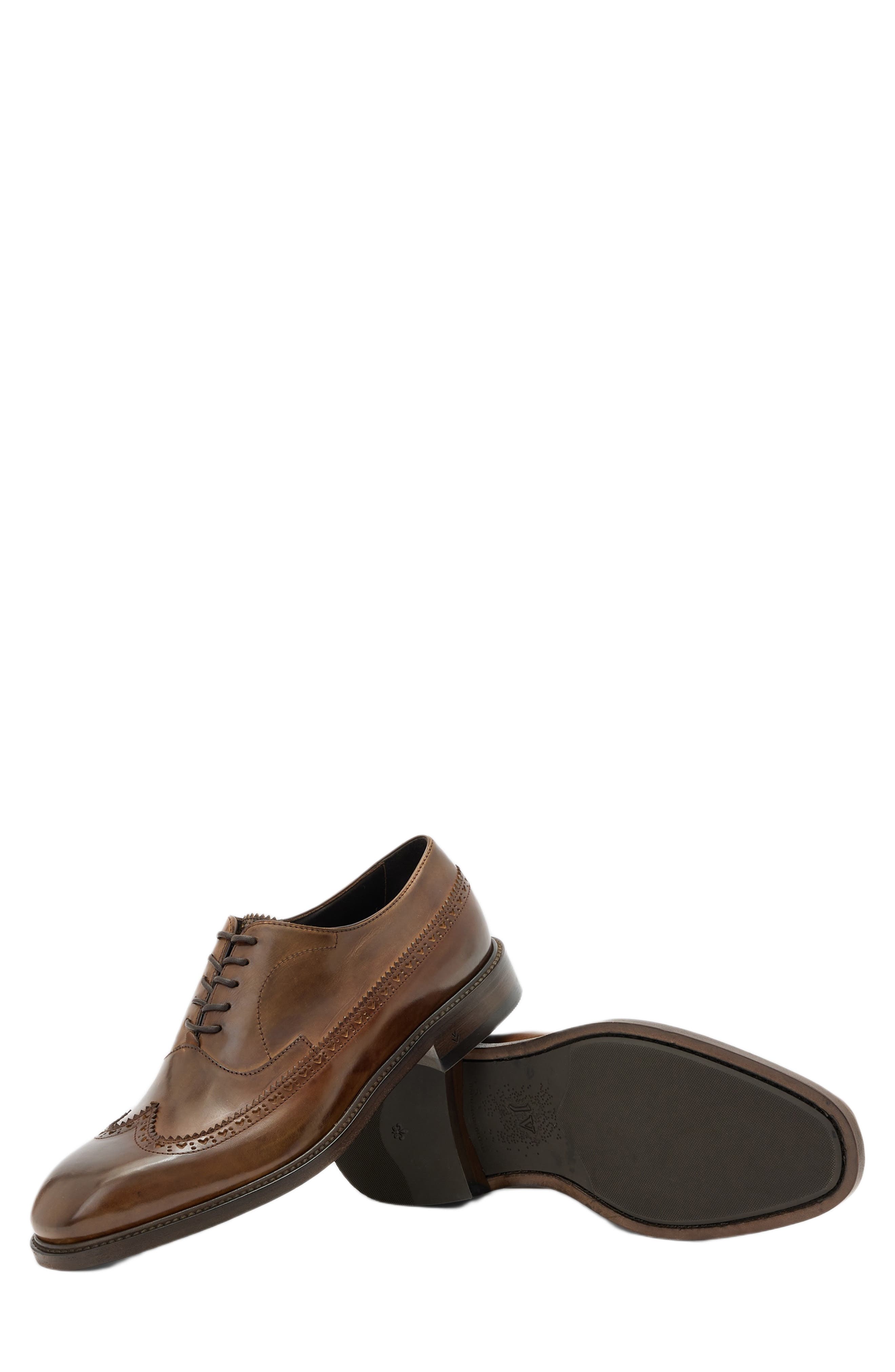 Harrison Longwing Leather Oxford, Alternate, color, GHURKA
