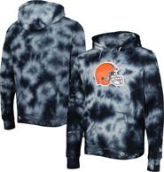 New Era Men's New Era Black Cleveland Browns Team Tie-Dye Pullover Hoodie