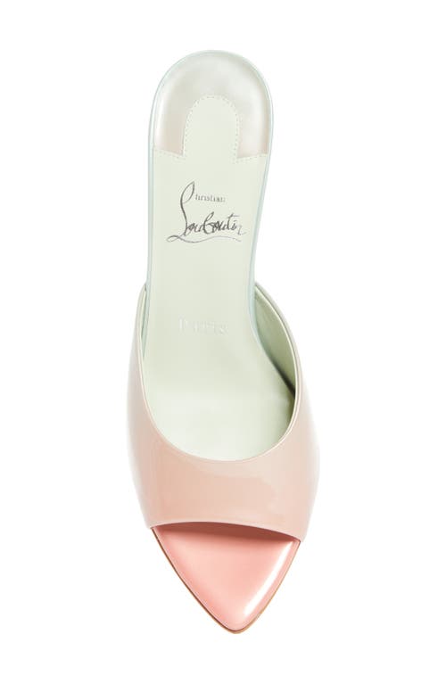 Christian Louboutin Miss Z Pointed Toe Sandal In Multi