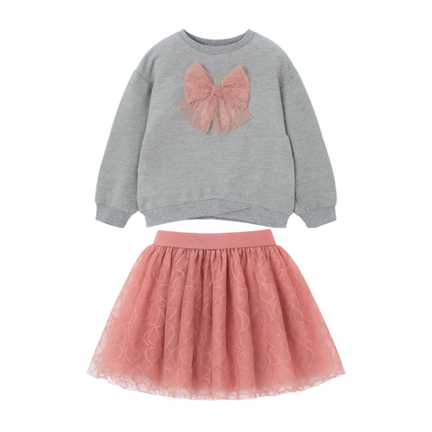 Sweatshirt and Tulle Skirt Set (Toddler, Little Kid & Big Kid)