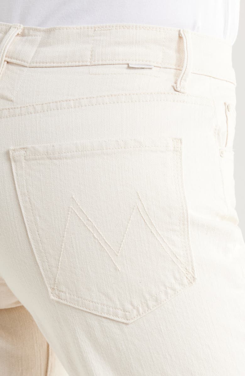 MOTHER The Maven Mid Rise Fray Hem Ankle Jeans, Alternate, color, Act Natural