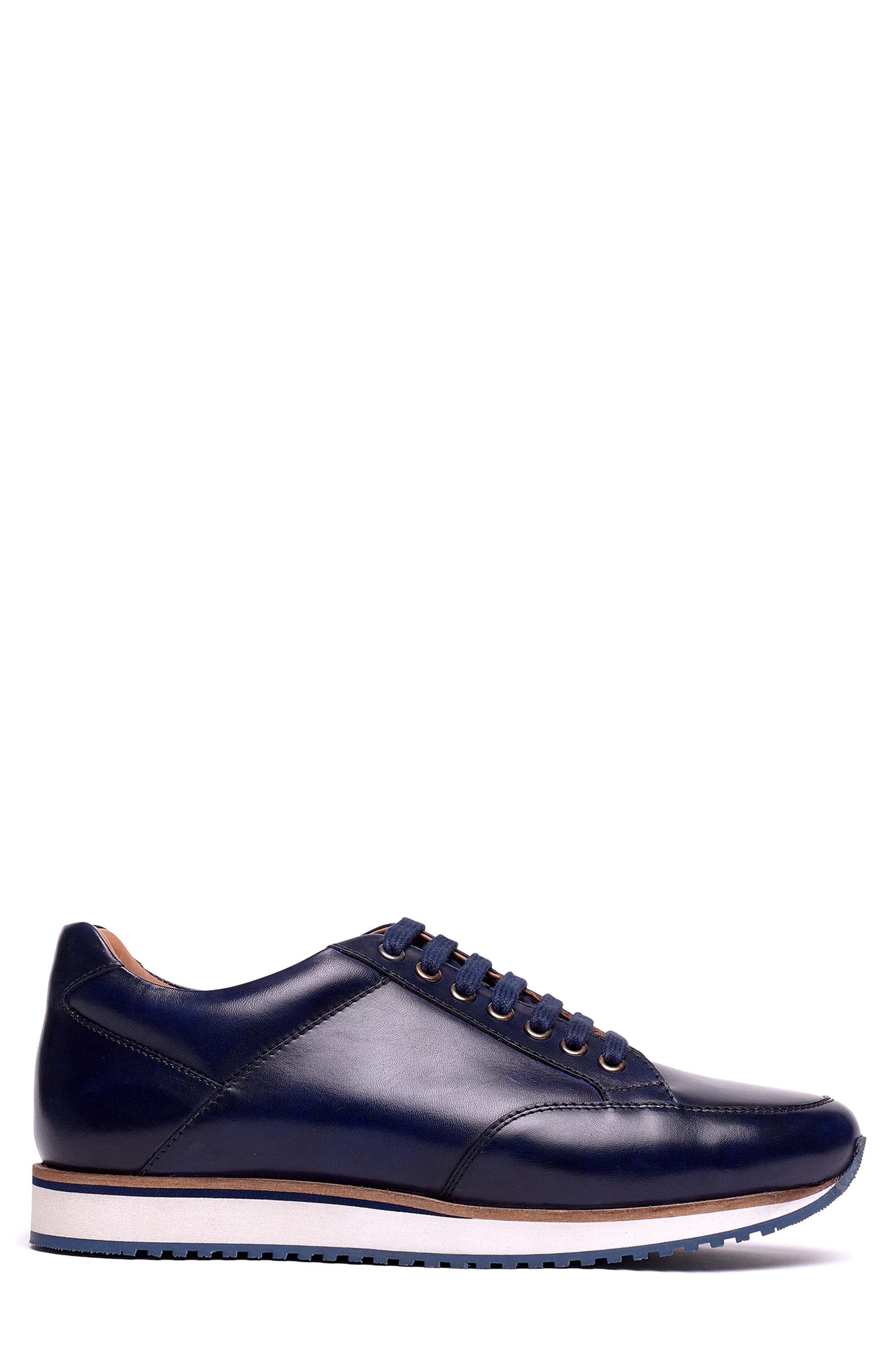 Barack Court Sneaker, Alternate, color, NAVY BLUE