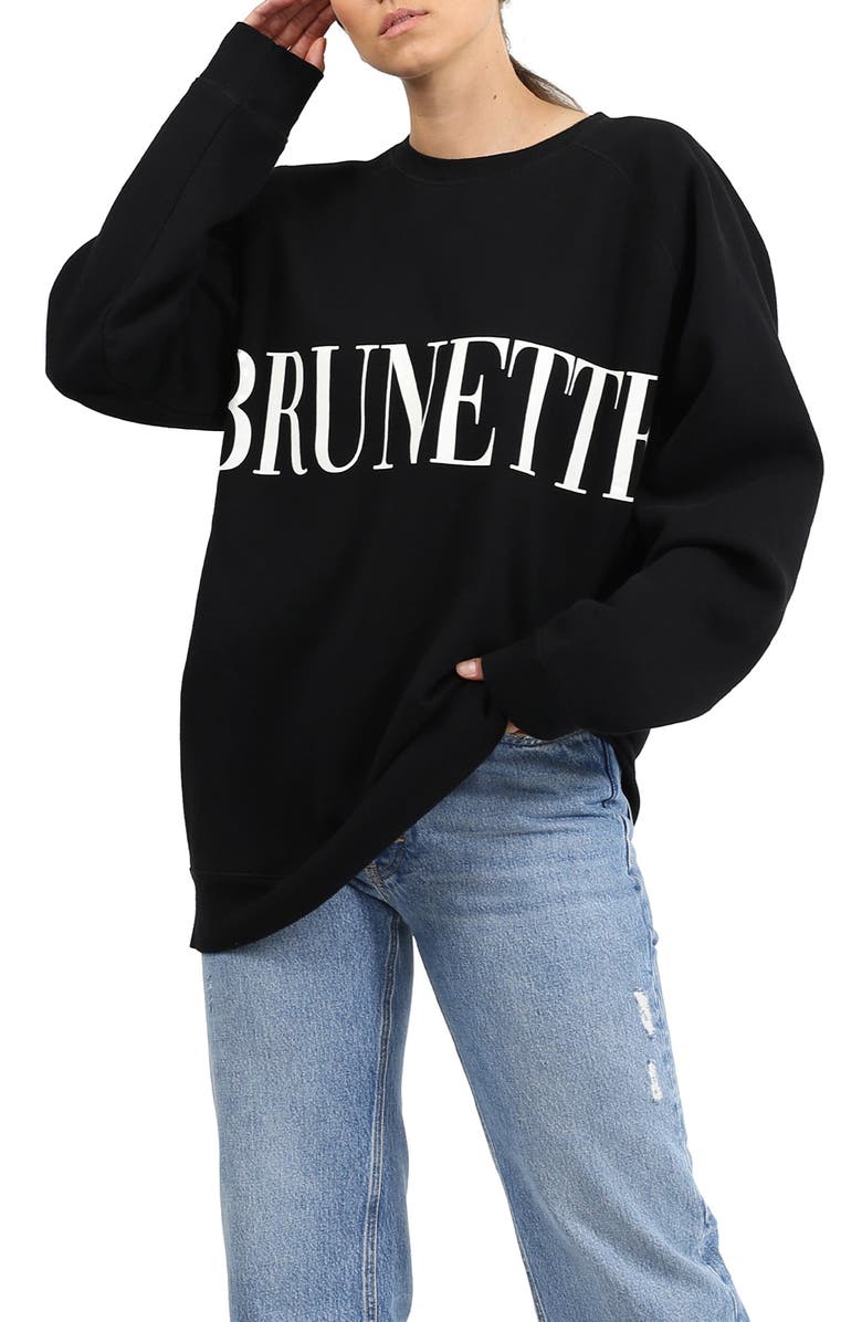 BRUNETTE the Label Brunette Big Sister Sweatshirt, Alternate, color,