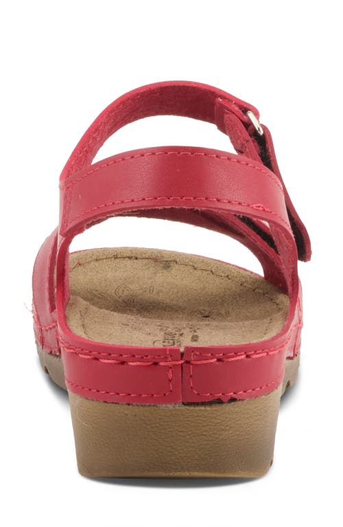 Flexus By Spring Step Strappy Sandal In Red