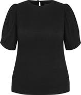City Chic Florentine Balloon Sleeve Top | Nordstrom