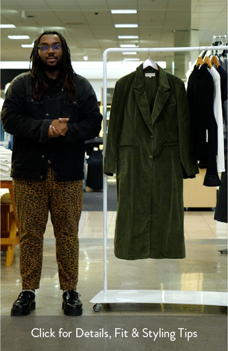 Hailey Velvet Duster, sales video thumbnail