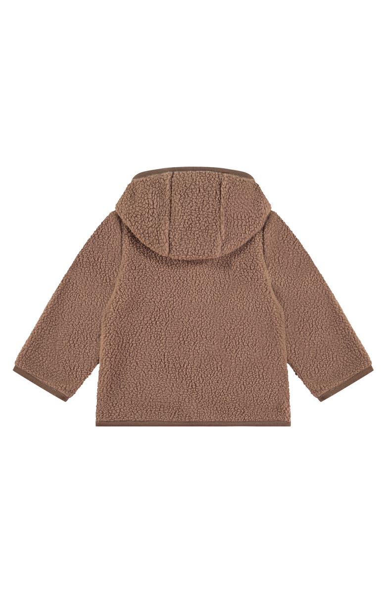 BABYFACE Fleece Hooded Jacket, Alternate, color, Caramel