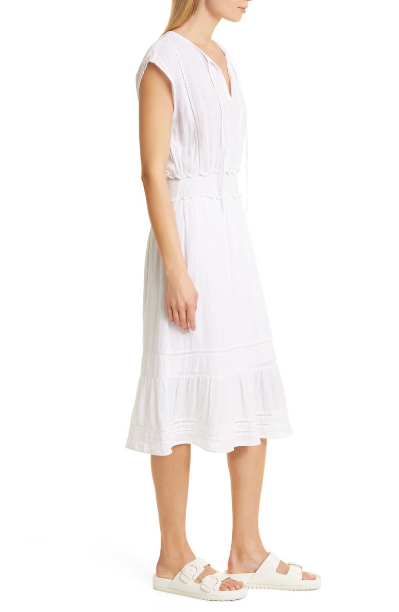 Rails Ashlyn Stripe Linen Blend Dress, Alternate, color, 