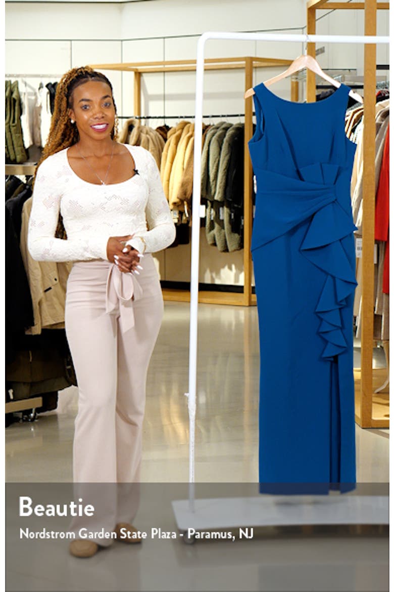 Ruffle Detail Gown video