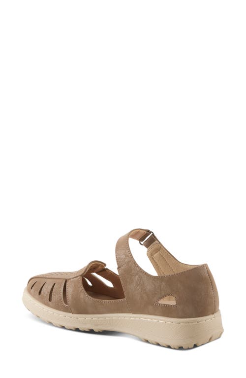 Flexus By Spring Step Otero Sandal In Taupe
