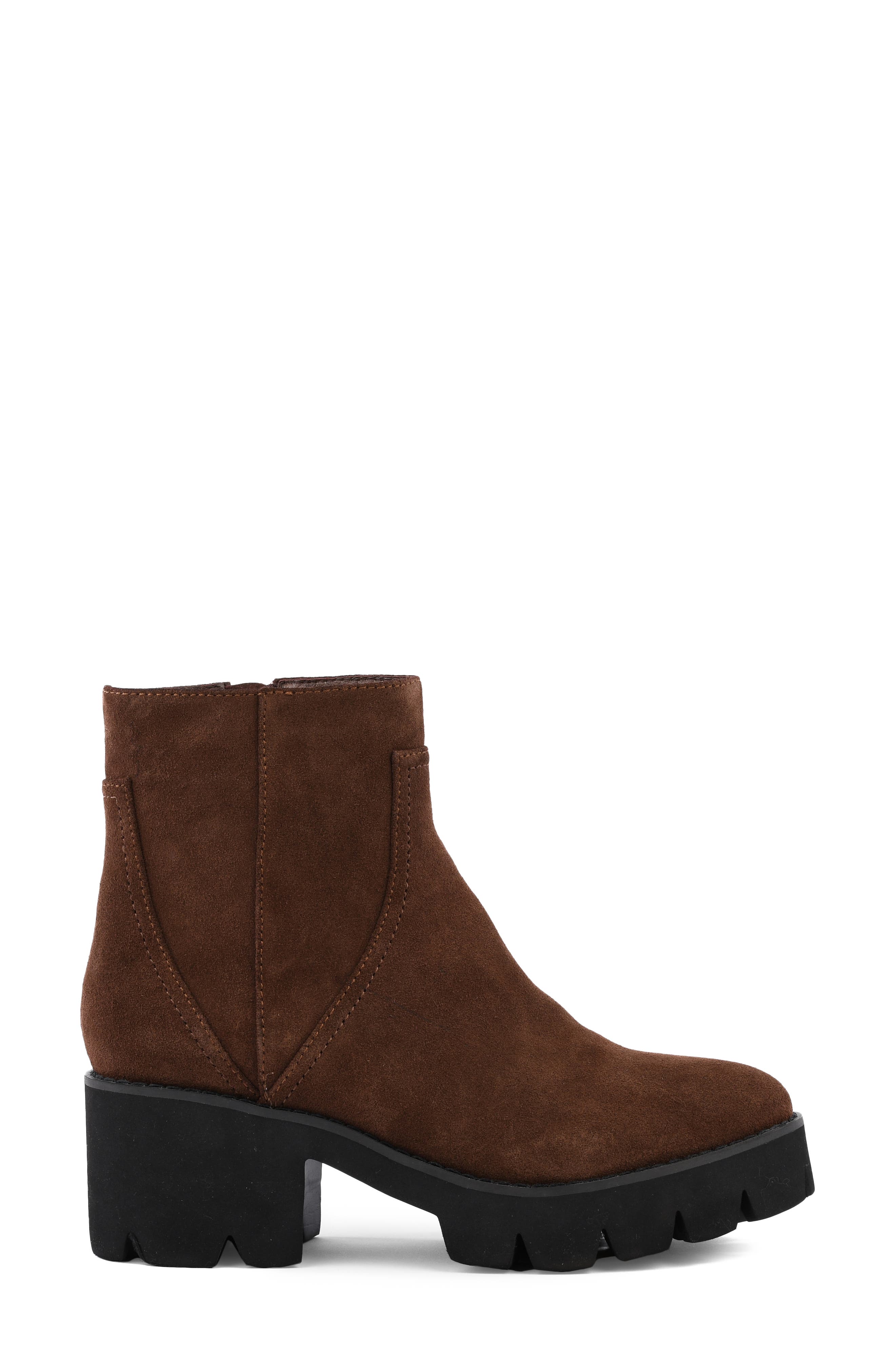 Engaging Platform Bootie, Alternate, color, CHOCOLATE