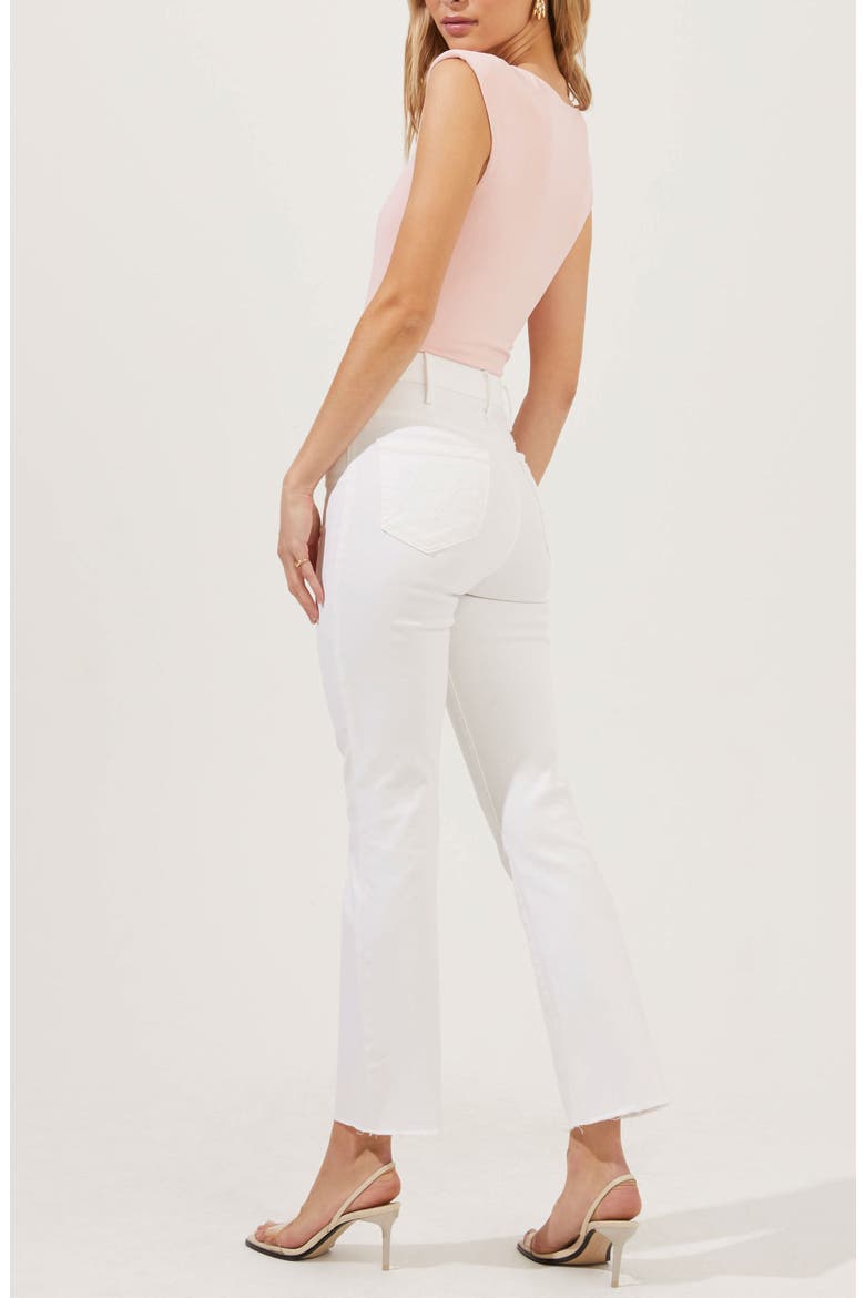 Cap Sleeve Square Neck Bodysuit, Alternate, color, BLUSH