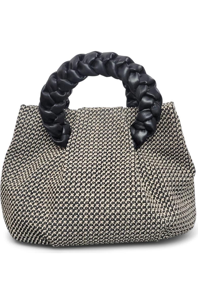 Jelavu Mathilda Woven Raffia & Leather Shoulder Bag, Main, color,