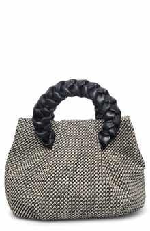 Jelavu Mathilda Woven Raffia & Leather Shoulder Bag