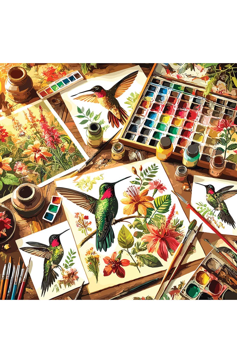 Sunsout Garden Acrobat 500 piece Jigsaw Puzzle for Adults, Alternate, color, Multicolor