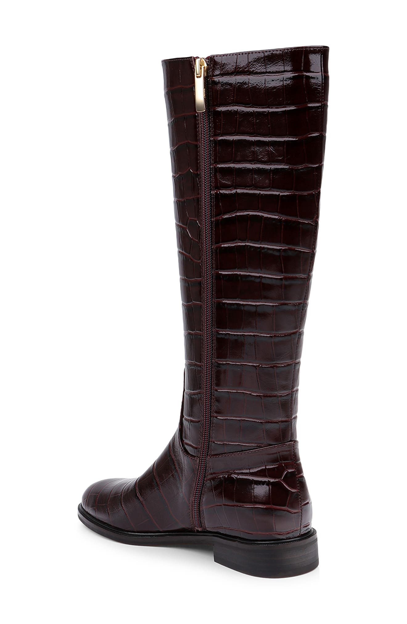 Cortland Boot, Alternate, color, BURGUNDY CROCO EMBOSSED