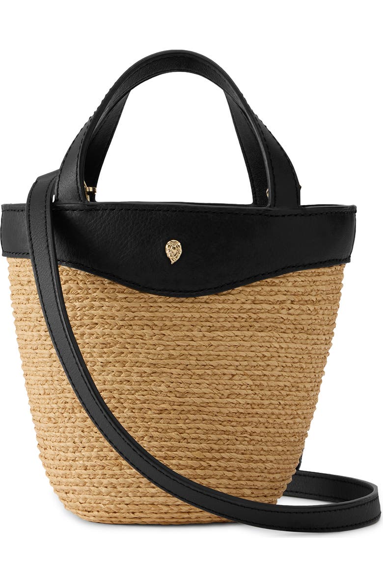 Helen Kaminski Ama Braided Raffia Bucket Bag, Alternate, color,