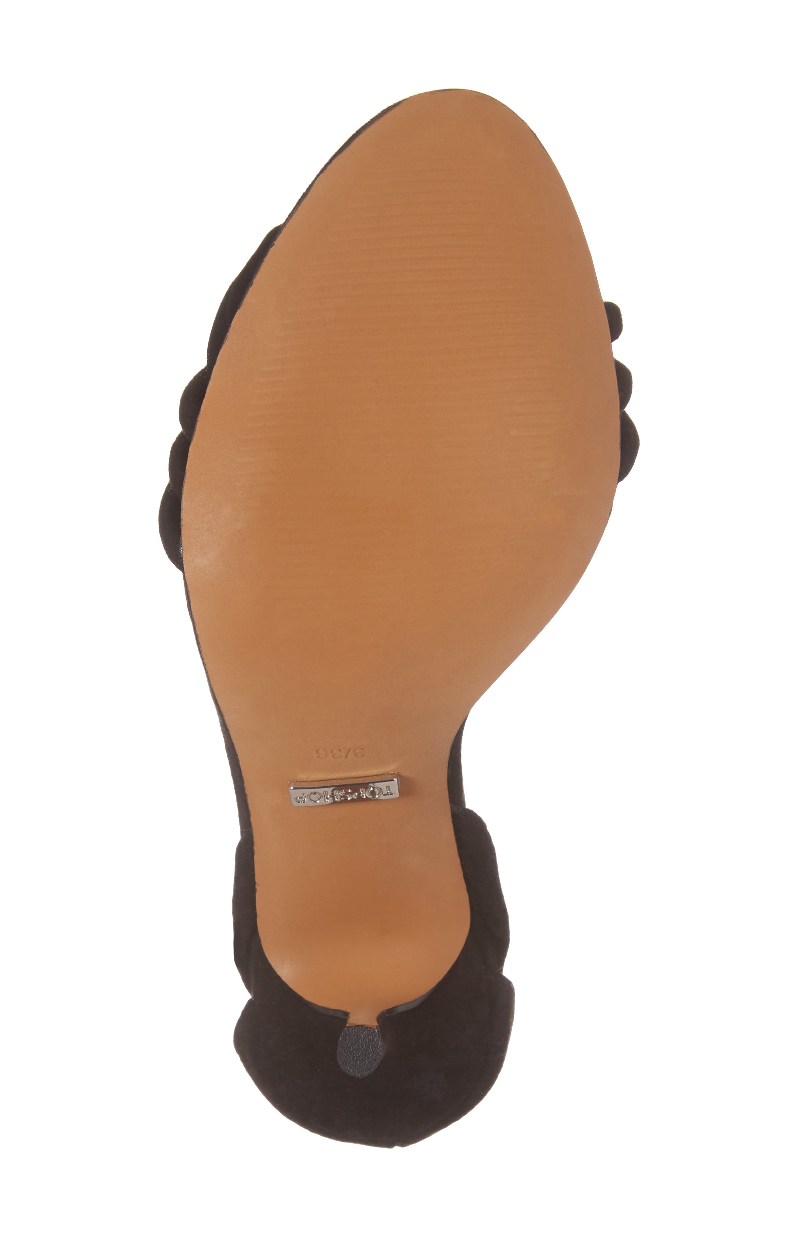 Topshop Ramona Ankle Wrap Sandal, Alternate, color, 