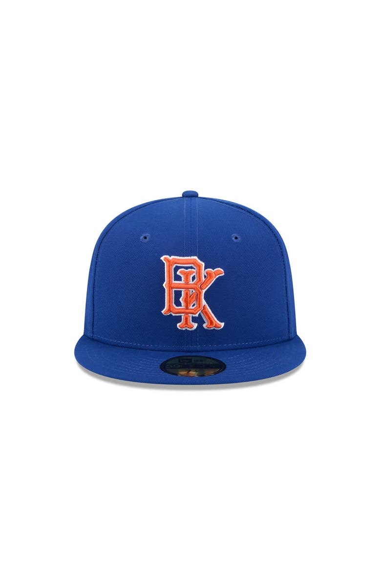 Men's New Era  Blue Brooklyn Cyclones Theme Nights 59FIFTY Fitted Hat, Alternate, color, Blue