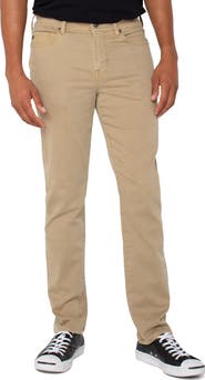 Liverpool Los Angeles Kingston Modern Slim Straight Leg Twill Pants