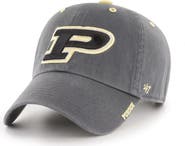 '47 Men's '47 Charcoal Purdue Boilermakers Ice Clean Up Adjustable Hat