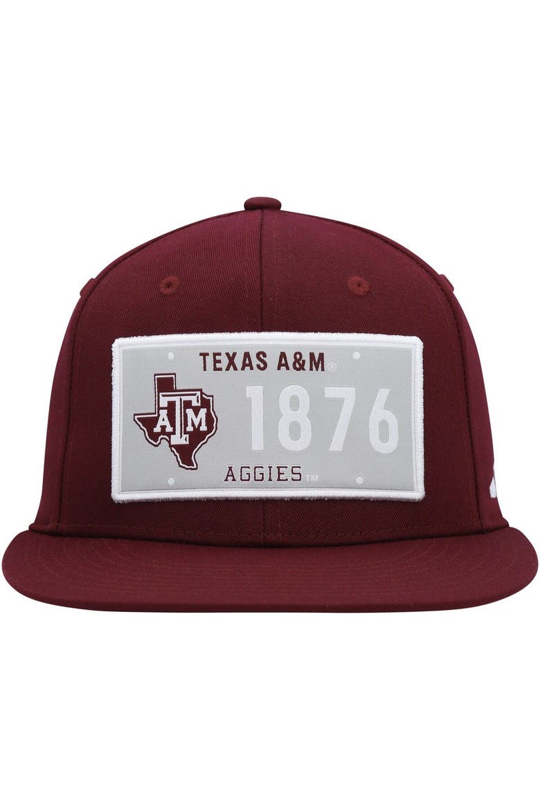 Men's adidas  Maroon Texas A&M Aggies Established Snapback Hat, Alternate, color, Maroon