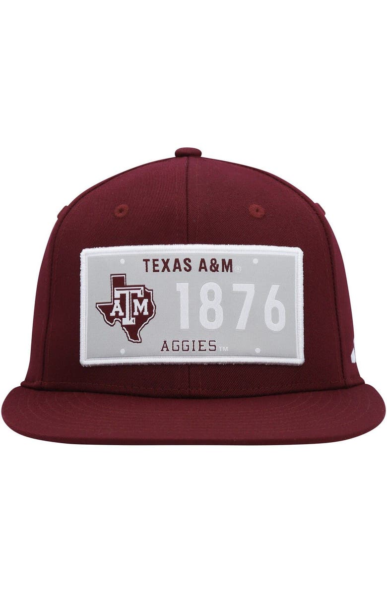 adidas Men's adidas Maroon Texas A&M Aggies Established Snapback Hat, Alternate, color,