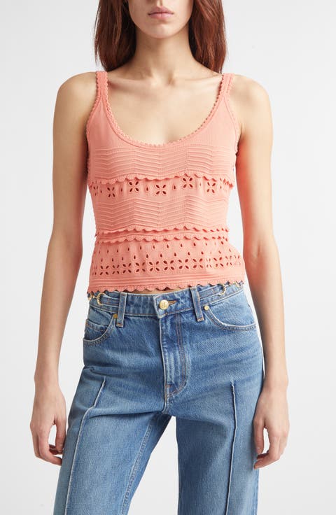 Sea Eyelet Camisole