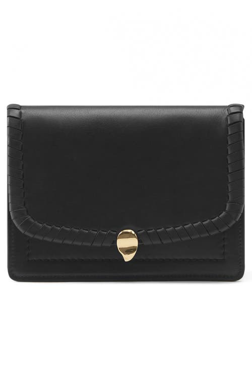 Helen Kaminski Dauphine Leather Crossbody Bag In Black