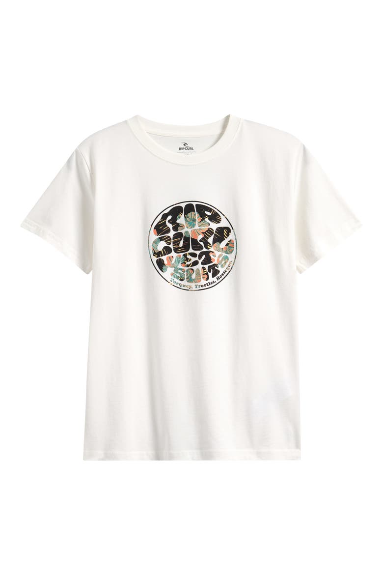 Kids' Wettie Passage Icon Cotton Graphic T-Shirt, Main, color, BONE