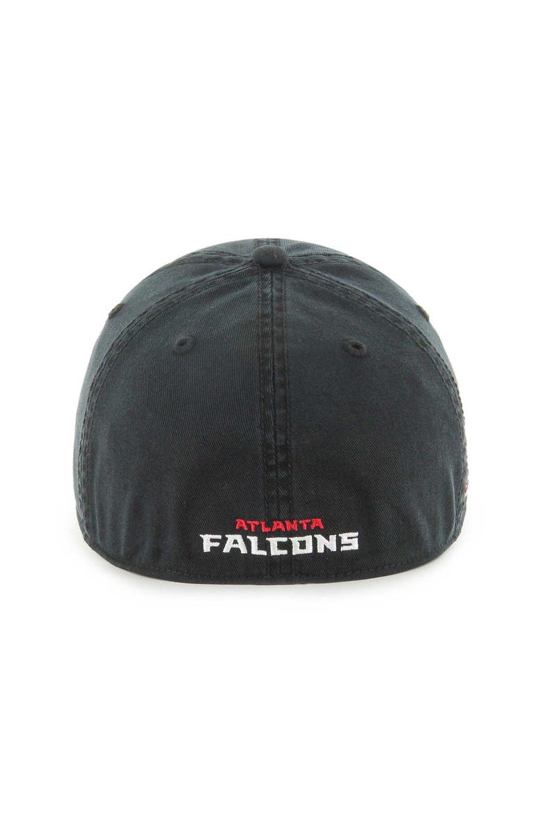 Men's '47 Black Atlanta Falcons Sure Shot Franchise Fitted Hat, Alternate, color, Black