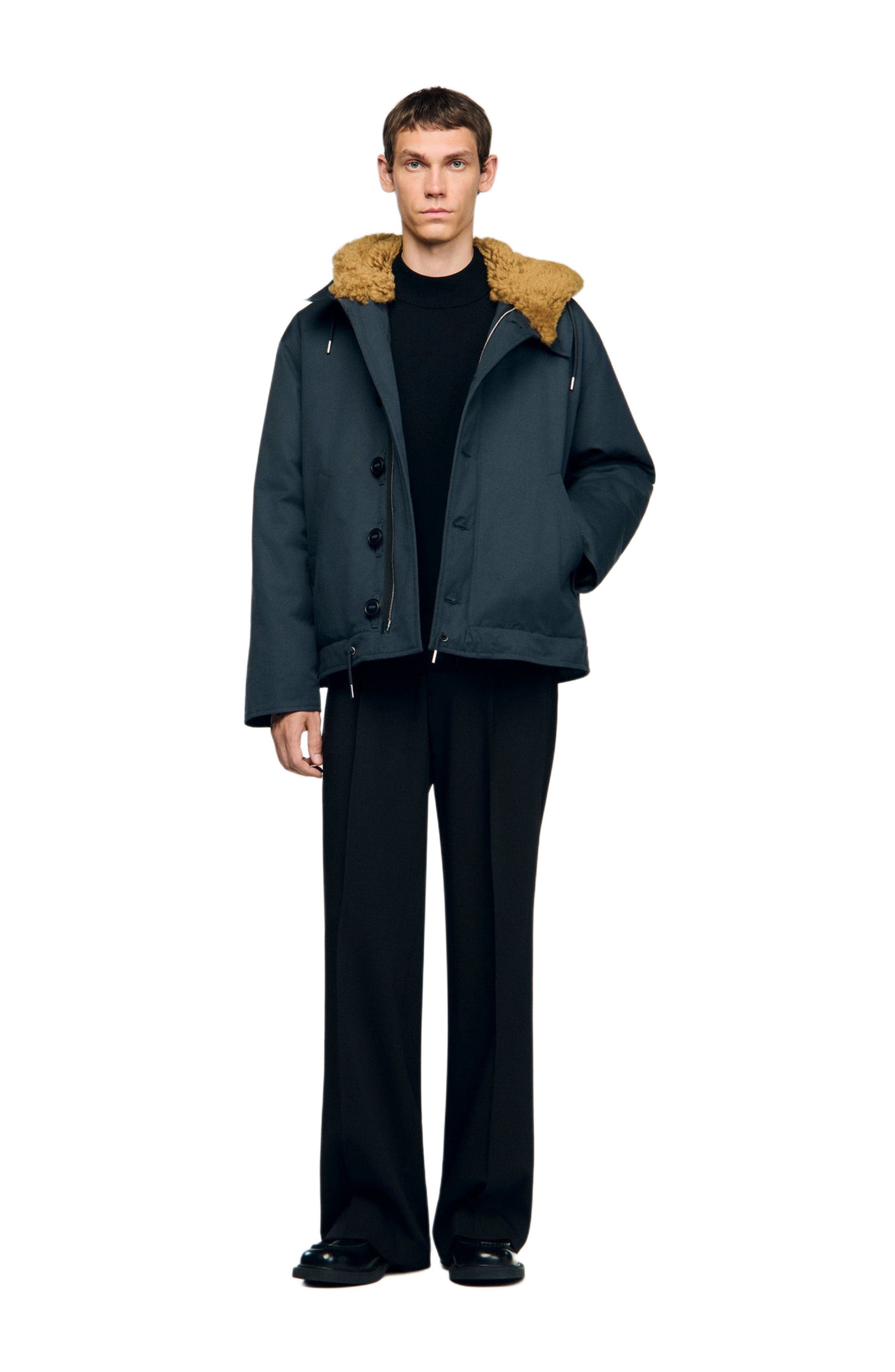 Hooded cotton parka - image 2