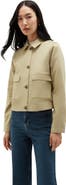 HOBBS LONDON Manon Button-Front Utility Jacket