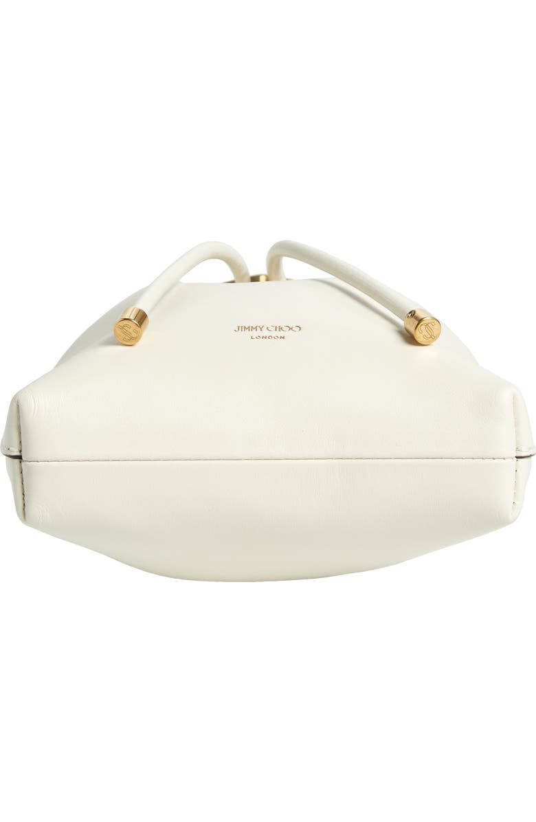 Jimmy Choo Mini Bon Bon Leather Bucket Bag, Alternate, color,